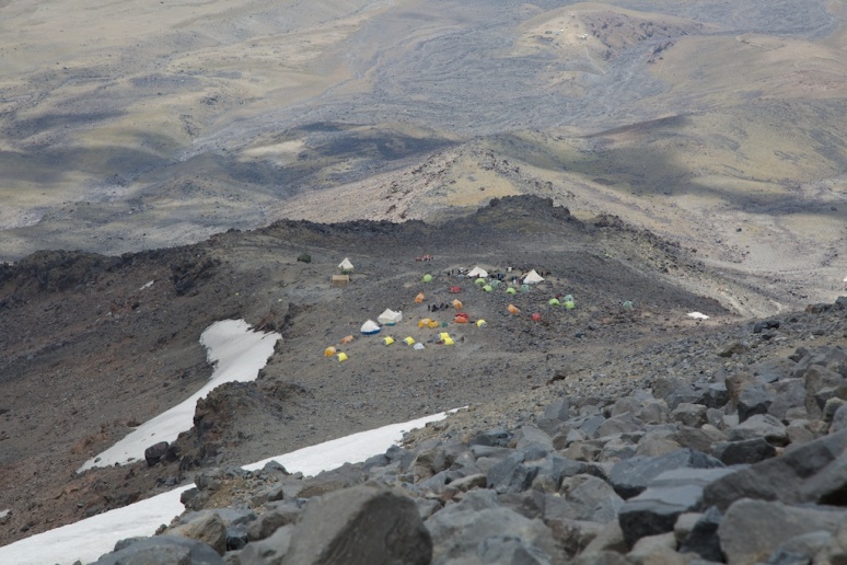 4200m camp from above